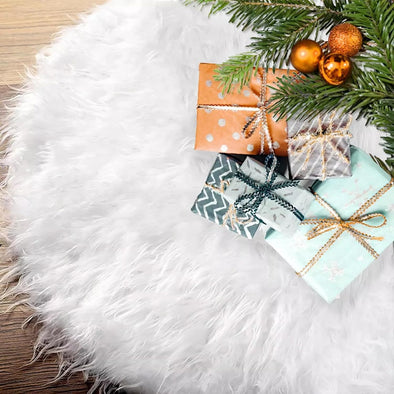 Mongolian Faux Fur Tree Skirt