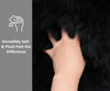 Woolous Black Genuine Sheepskin Rug(Single Pelt, 2x3 ft)
