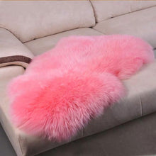 Brown Double Sheepskin Rug | Genuine New Zealand Lambskin Runner Throw