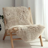 Linen Sheepskin Rug
