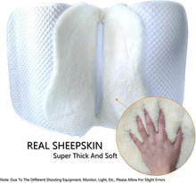 White Sheepskin Saddle pad