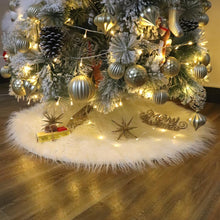 Mongolian Faux Fur Tree Skirt - view 3