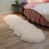 Brown Quad Sheepskin Rug
