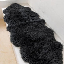 Woolous Sheepskin Rug 2x6 ft(Black)
