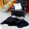 Brown Quad Sheepskin Rug