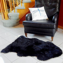 Brown Quad Sheepskin Rug