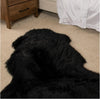 Woolous Sheepskin Rug 2x6 ft(Black)
