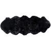 Woolous Sheepskin Rug 2x6 ft(Black)