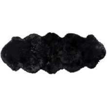 Woolous Sheepskin Rug 2x6 ft(Black)