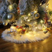 Faux Fur Tree Skirt - view 2