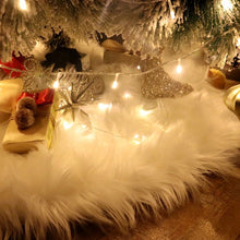Faux Fur Tree Skirt - view 3