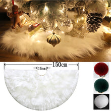 Faux Fur Tree Skirt - view 6