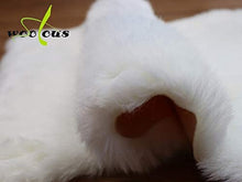 White Faux Fur Sheepskin Rug